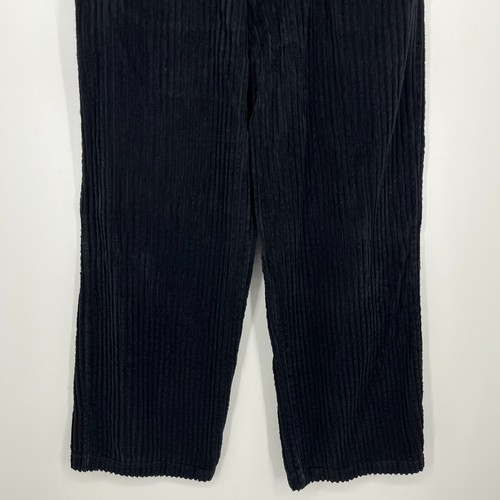 No Fear Corduroy Pants Men's Size 32 Black Baggy Wide Leg Loose Vtg Y2K Beach - Picture 3 of 11