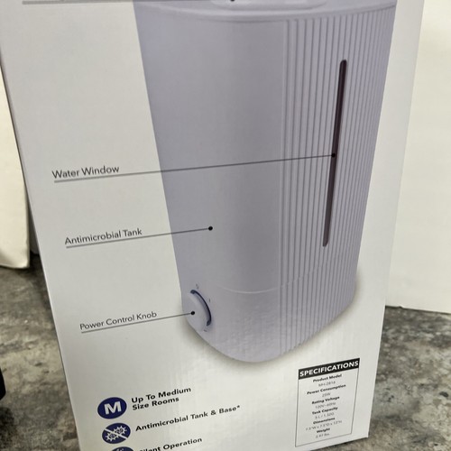 Air Innovations Clean Mist Aromatherapy 70hr Top Fill Humidifier 1.32G White - Picture 8 of 11