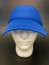 Poly VISOR Foam Polyester Terry Cloth Lining w/ Adjustable Strap Plastic Buckle