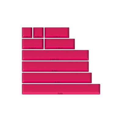 MiTo GMK Laser Mechanical Keyboard Spacebar Set 9 Keys Cherry Profile