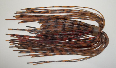 (5) D-J Lures Silicone Spinnerbait Skirts(Crawdad Barbwire)-Bass Fishing-''NEW''