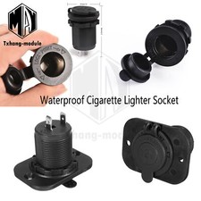 Waterproof DC 12V Car Boat Motorcycle Cigarette Lighter Outlet Power Plug A2TM