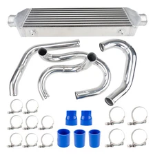 Front Mount Intercooler Piping Kit For Jetta MK3 MK4 1.8T On 28”X6”X2.5''