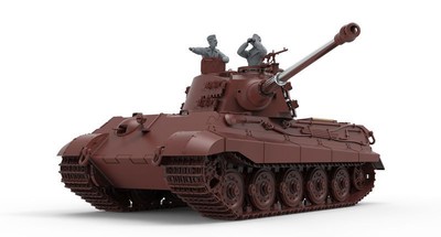 Meng-Model TS-031 - 1:35 Sd.Kfz. 182, Königstiger, Henschel-Turm- Neu