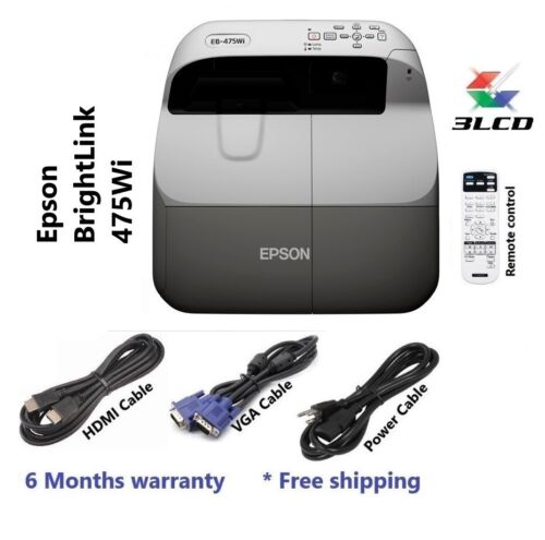 Epson Brightlink 475wi Ultrakurzdistanzprojektor (2 Jahre Garantie) + Fernbedienung