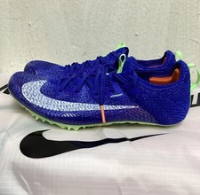 NIKE ZOOM SUPERFLY ELITE 2  BLUE  TRACK AND FIELD SHOES SIZE 7  CD4382-400 