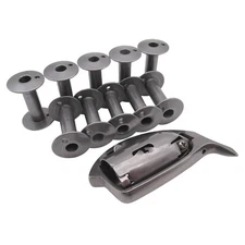 SHUTTLE HOOK CLOSED FRAME #98622 98624 & BOBBINS 95093 10 PCS FOR SINGER