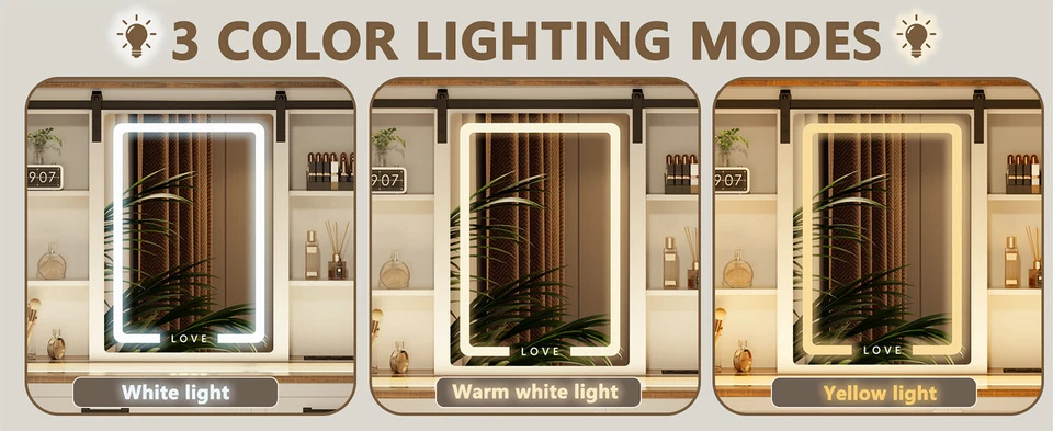 Mesa de tocador con estación de carga con tapa de vidrio con cajones y estantes Foto 4 de 4