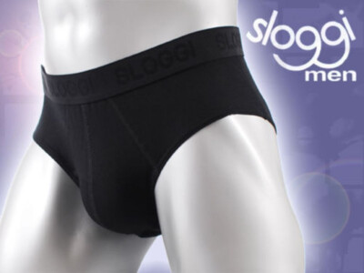 sloggi 5x Slip Men Live Midi Größe S schwarz UVP 44,75   Herren Slips Unterhose