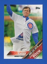Craig Sager - 2016 Topps Update First Pitch #FP-9 - Chicago Cubs - NBA TNT