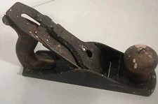 Vintage- Unbranded Wood Smooth Bottom Hand Plane-9-1/4" base