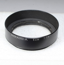 MIRANDA SCREW-IN LENS HOOD FOR 5CM 1.9 LENS VERY CLEAN
