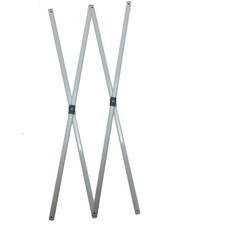 2 X Cross Bar 99cm Replacement Spare Part for Pop Up Gazebo ? White