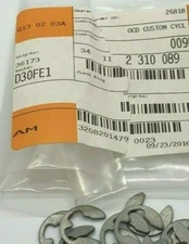 NEW OEM BMW Motorcycle C Clip Lock Ring Front Brake Disc 34112310089 (5 PACK)