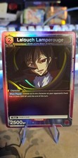 Union Arena Code Geass Lelouch Lamperouge UE04BT/CGH-1-016 R English Foil