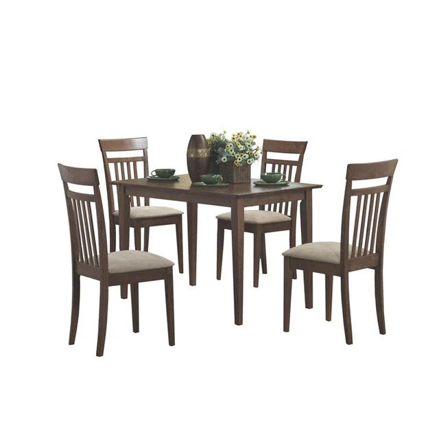 Juegos de muebles de comedor de nogal Monarch Specialties