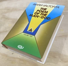 The Poem of the Man-God Volume 2 by Maria Valtorta HC 1989 Reprint ~ Very Good