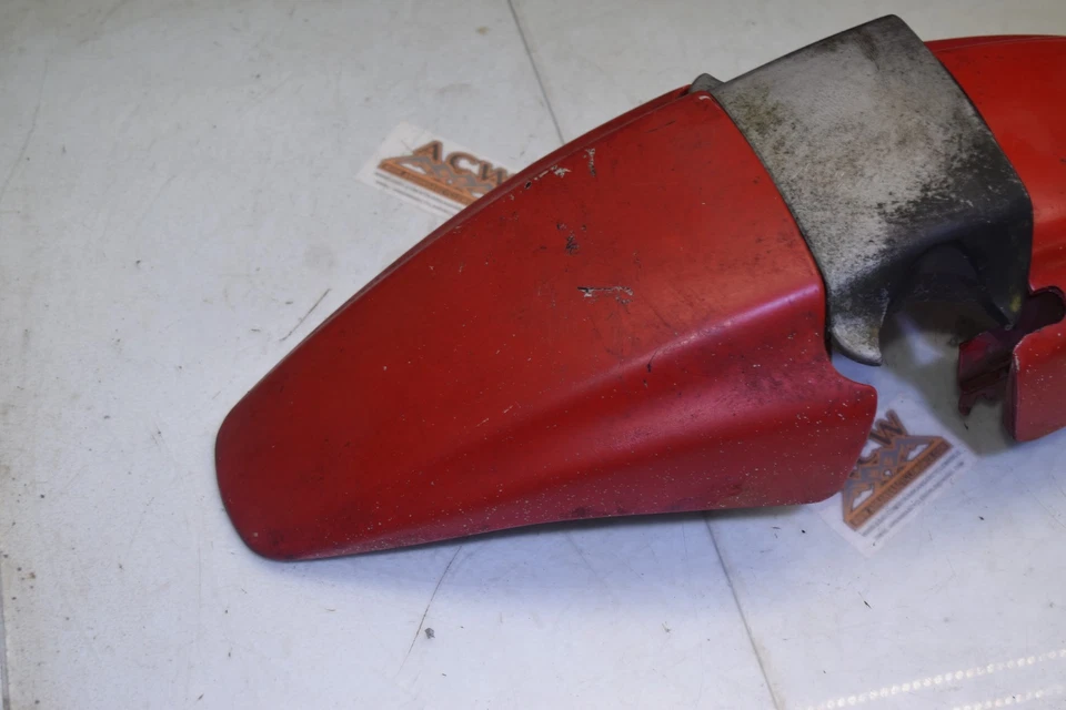 ED12 Rueda delantera guardabarros completo carrocería roja trabajo 1991 BMW K75 K 75 91 motocicleta Foto 2 de 4