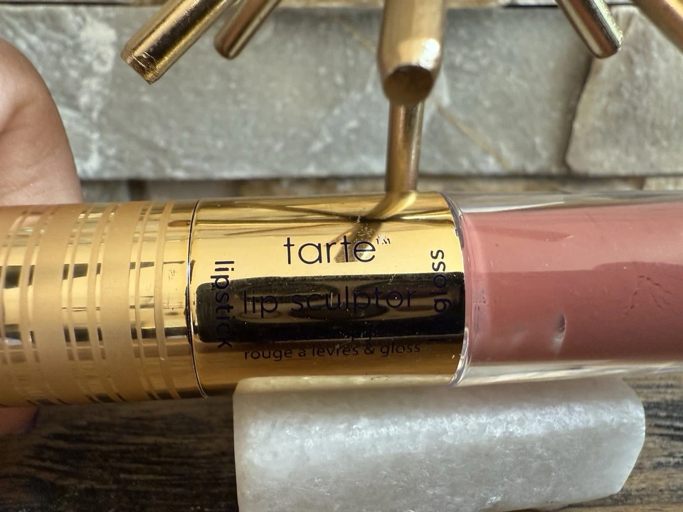 ✨TARTE THE LIP SCULPTOR LÁPIZ LABIAL Y BRILLO DE LABIOS SASS .12 OZ y .006 OZ NUEVO SIN CAJA✨ Foto 3 de 4