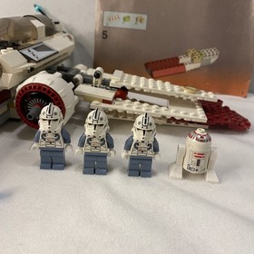 LEGO Star Wars (7259) ARC-170 Starfighter Set INCOMPLETE 