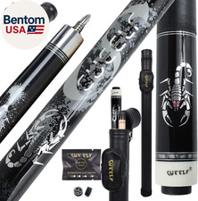 Pool Cue Stick,Billiard Cue Sticks with Hard Case Low Deflection Shaft Professio