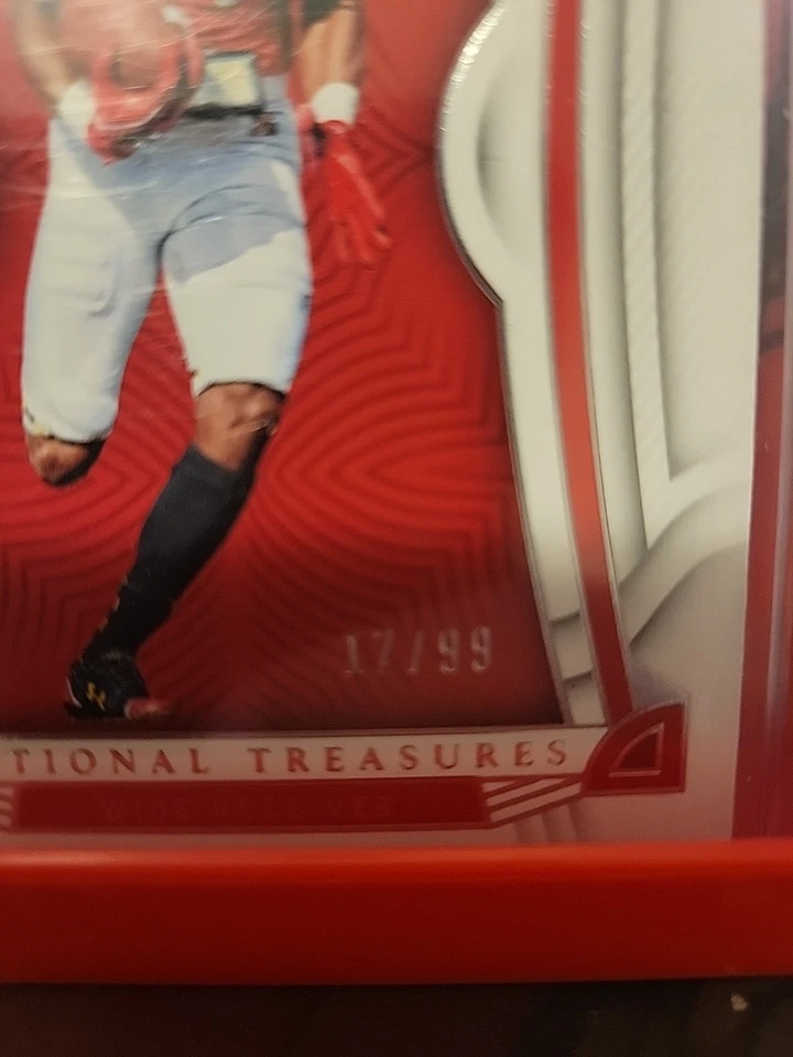 2023 Panini National Treasures Collegiate - Stefon Diggs #31 /99 - Image 2 of 2