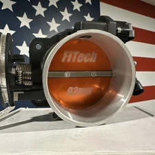 FiTech Throttle Body, Multi-Port Injection, 92 mm Diameter, Aluminum, Black P...