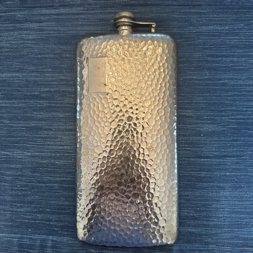vintage Pewter German flask 12 oz