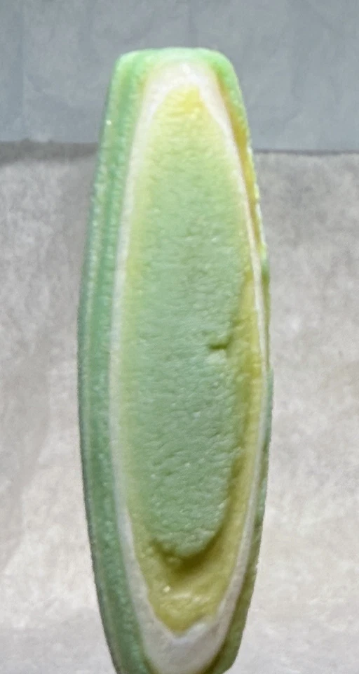 Talismán mongol Gobi desierto ágata 2 ojos cuentas Dzi, líneas de gusano de seda colorido🔥 Foto 4 de 4