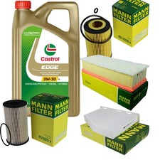INSPEKTIONSKIT FILTER CASTROL 5L ÖL 5W30 für VW Golf VI 5K1 2.0 TDI