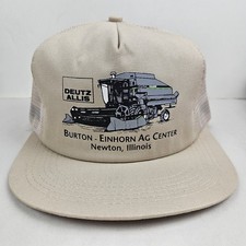 Vintage USA MADE K Products Deutz Allis AG Trucker Hat Snapback Cap