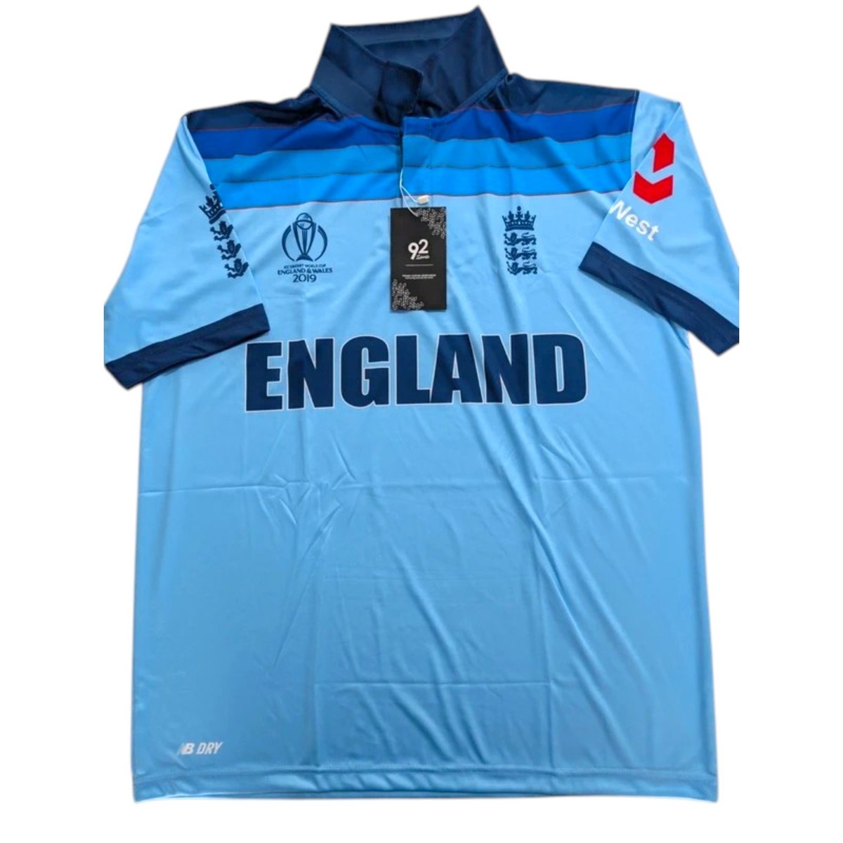 England 2019 Cricket World Cup Shirt – Lord's Final Fan Jersey | S