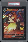2021 POKEMON SWSH BLACK STAR PROMO #133 LANCE'S CHARIZARD V PSA 6