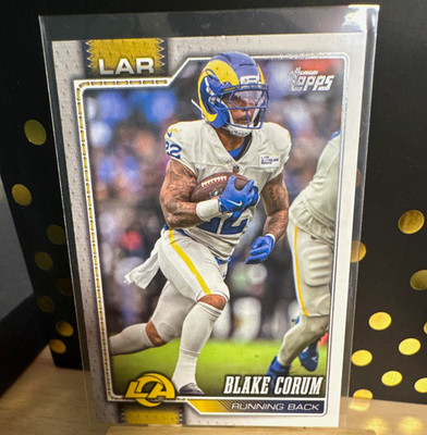Topps 2026 Blake Corum Los Angeles Rams NFL Football Karte #234