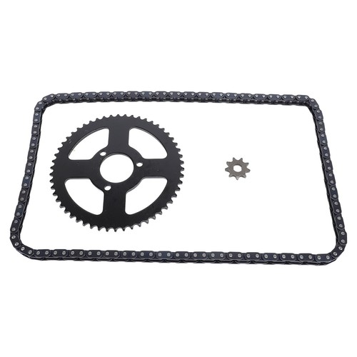 T8F Front And Rear Sprocket And Chain Kit Steel 9T 10MM Front 54T 35MM Rear ZZ - Picture 5 of 12