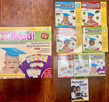 YOUR BABY CAN READ EARLY LANGUAGE DEVELOPMENT SYSTEM~MISSING 2 FLASHCARD BOXES