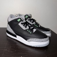 Jordan 3 Retro Green Glow GS 7Y B Grade