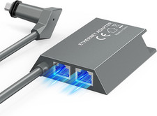 Multi Ports Starlink Ethernet Adapter for Starlink Gen 2 Wired External Network,