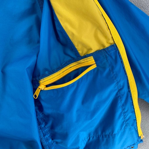 Vintage Sierra Designs Packable Rain Shell Jacket Mens XS Blue Waterproof - Picture 7 of 16