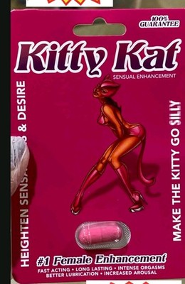 ( 24 Pack box Kitty Kat! + Performer Man $30 BONUS!) Female Sensual Enhancement