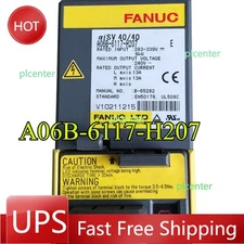 BRAND NEW ORIGINAL FANUC SERVO AMPLIFIER MODULE A06B-6117-H207 FREE SHIPPING
