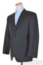 CANALI Current 1934 Gray 100 Wool Blazer Sport Coat Jacket - EU 52 / US 42 R