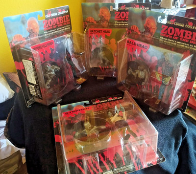 Reds Toys: Dawn of the Dead | alle 4 Figuren | 1978/1999| OVP