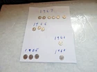 1946/1960/1965/1966/1967- Roosevelt Dime  ten cent US 11   coin