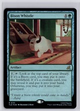 Bison Whistle Foil Avatar: The Last Airbender NM MTG