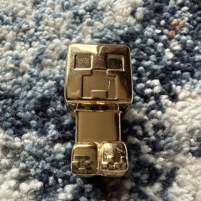 Real Gold Plated Super Rare Minecraft Golden Creeper From Minecraft Mine Kit