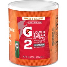 Gatorade G2 Low Sugar Thirst Quencher Sports Powder Fruit Punch 19.4oz 1 NEW Can