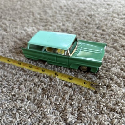 Vintage Japan Ranch Wagon Tin Friction Toy Car 50s
