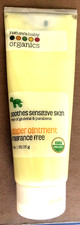 nature's baby organics diaper ointment 3 oz fragrance free USDA Organic SEALED