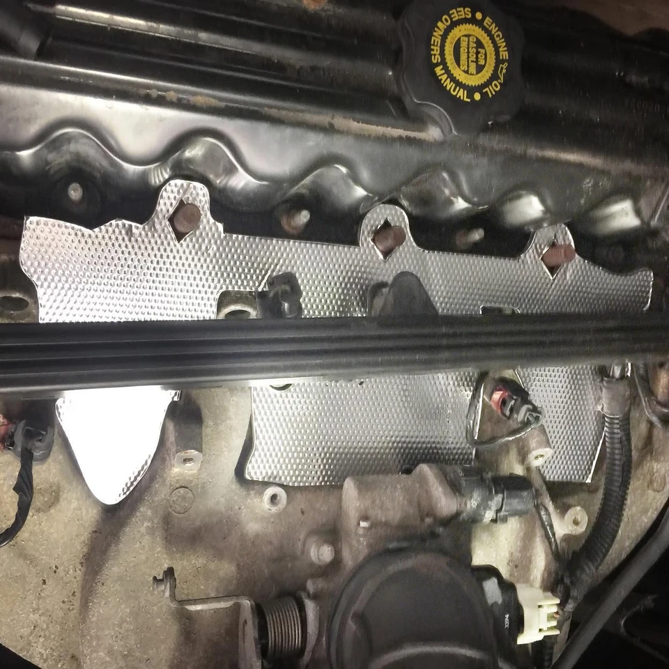 Design Engineering Fuel Rail Heat Shield - 1997-2004 4.0L Fits Jeep I6 engines F - Изображение 2 из 4